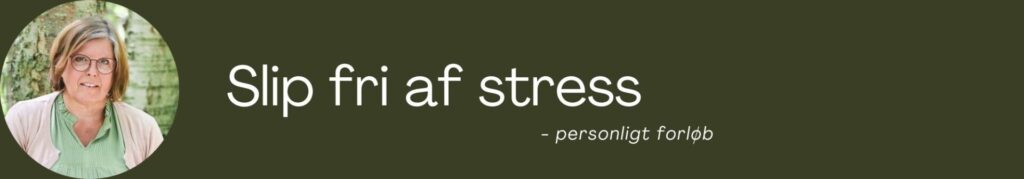 Stresscoaching - slip fri af stress - banner